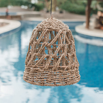 Seagrass Lampshade - Natural Woven Lamp Shade for Ambient Lighting