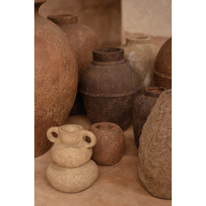 The Earthen Balance Vase - Sand - S