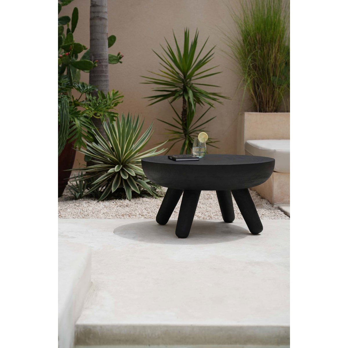 Black Coffee Table - Modern Living Room Style