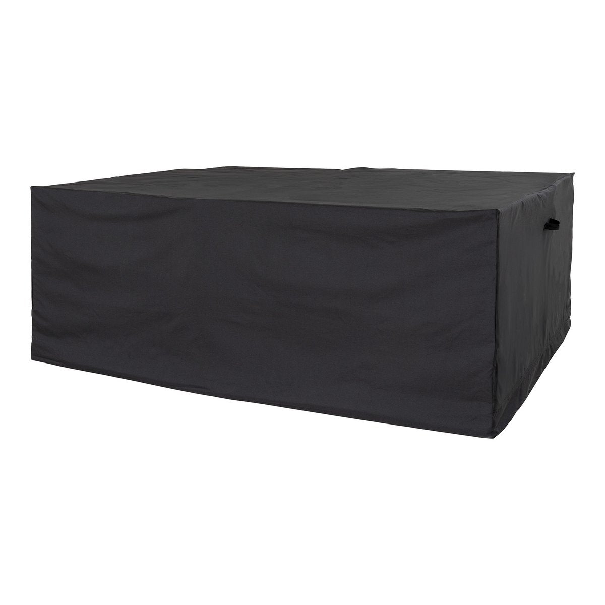 Polyester Garden Set Cover - Black, Water-Repellent, UV-Resistant, 155x235cm
