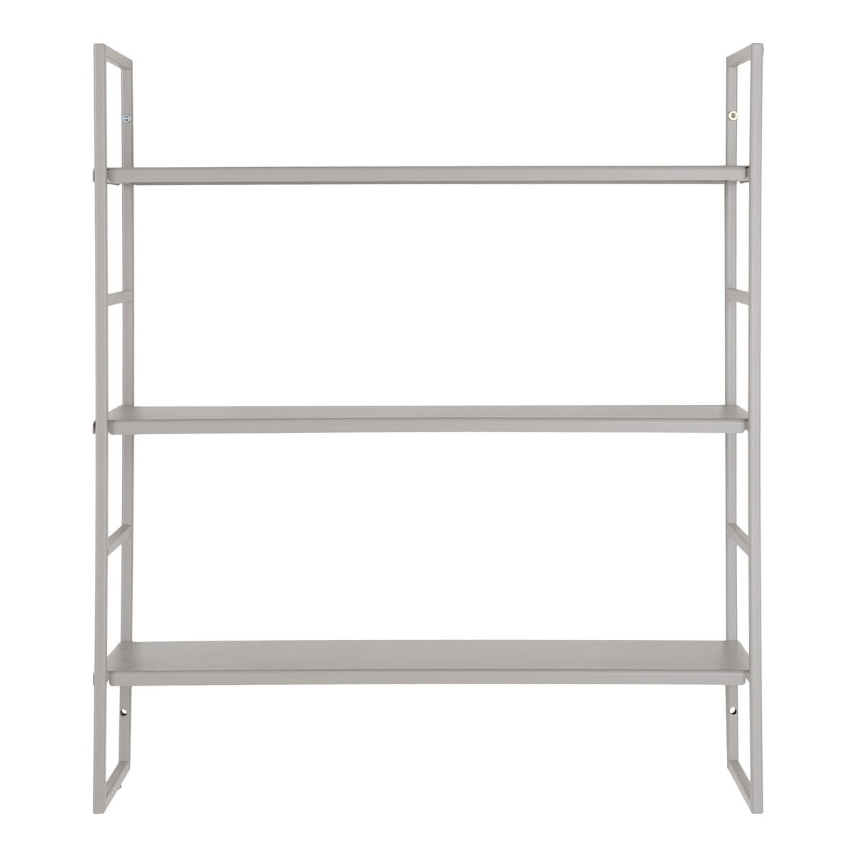Beja Shelves - Cool Grey, Steel, 48x17x55 cm