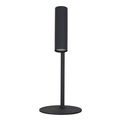 Lampe de table Paris - Noir, Acier, 20 cm