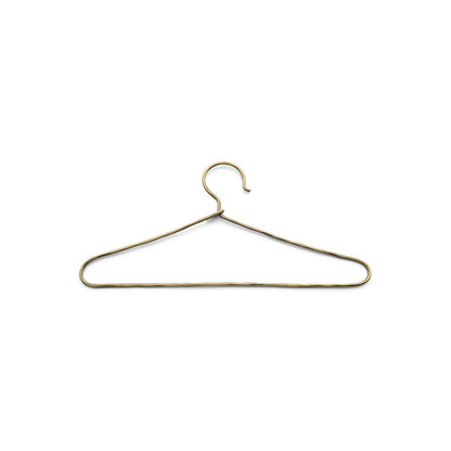 Brass Clothing Hanger - Gold Metal Wire Hanger for Closet
