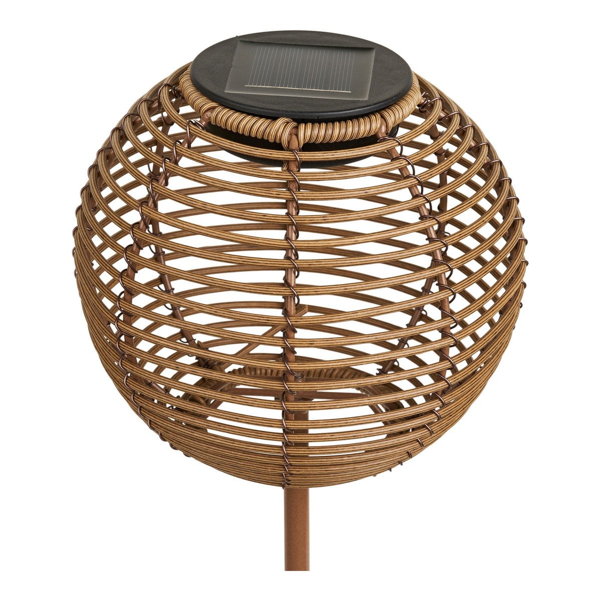 Carlisle Lamp, rechargeable with integrated solar panel, nature