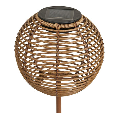 Carlisle Lamp, rechargeable with integrated solar panel, nature