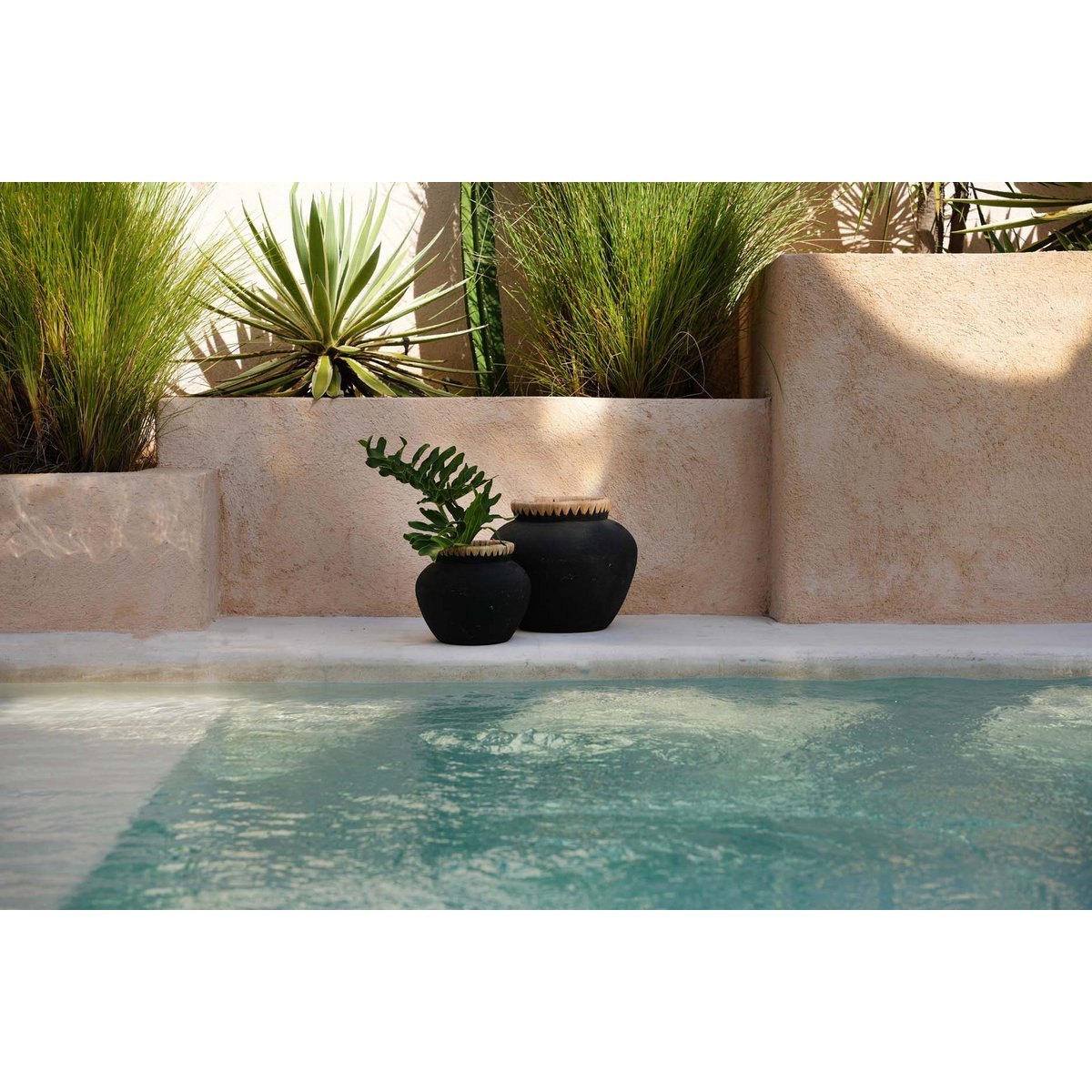 Black Decorative Vase - Small Nordic Style Accent Vase
