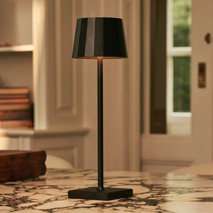 William Black Rechargeable Table Lamp | 120-Hour Battery & Dimmable