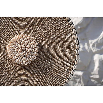 Natural White Shell on Stand – Coastal Home Decor Accent Piece