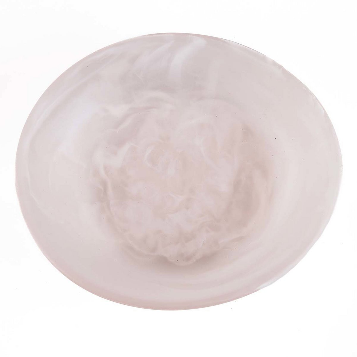 Resin Organic Bowl - Pink White - M