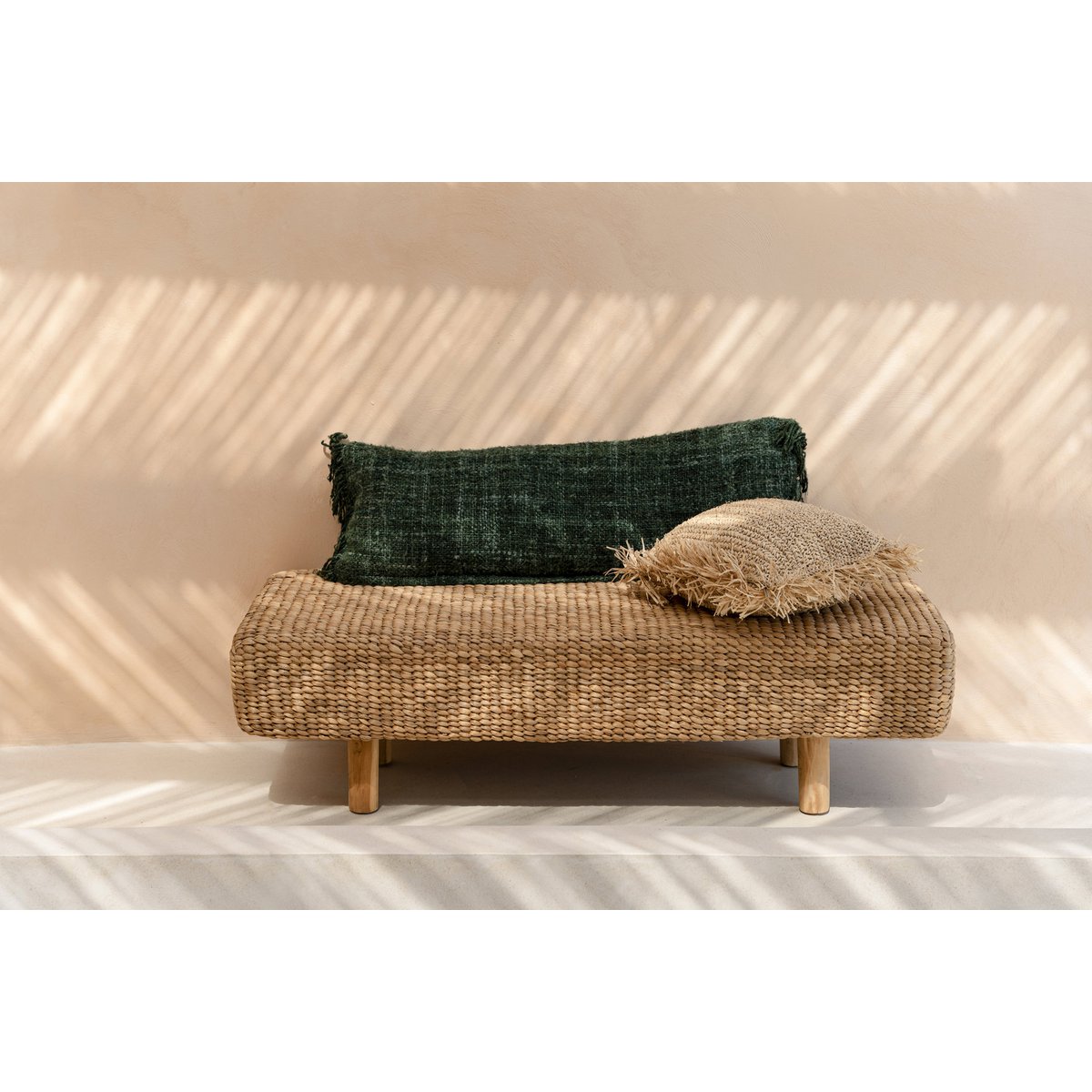 Water Hyacinth Bench - Natural Fiber Seating