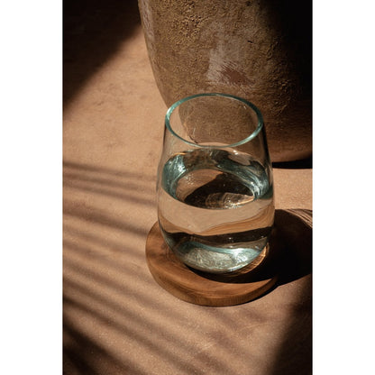 Teak Root Coaster - Nordic Style Handmade Drink Coaster