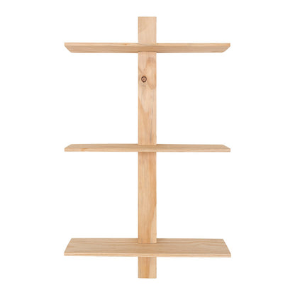 Étagère Almelo - Bois naturel, Pin, 50x15x83 cm