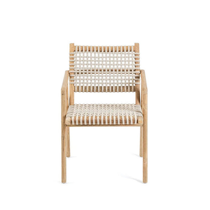 Reclaimed Teak Dining Chair – Rustic Modern Trikeri Design