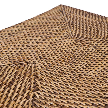 The Colonial Rectangular Placemat - Natural Brown