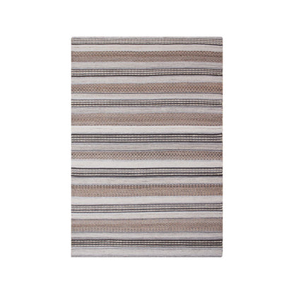 Morena Rug - Jute, Wool, Cotton, Nature/Grey - 160x230 cm