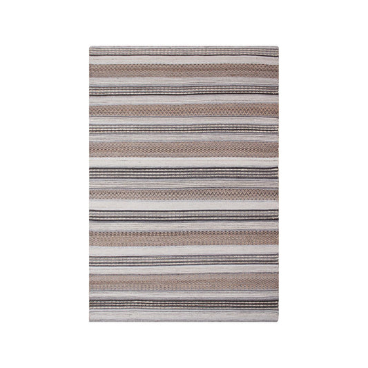 Morena Rug - Jute, Wool, Cotton, Nature/Grey - 160x230 cm