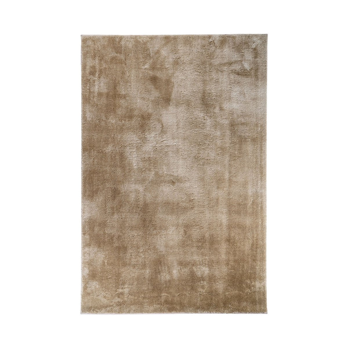 Polyester Area Rug - Sand Color, Soft Texture, 160x230 cm
