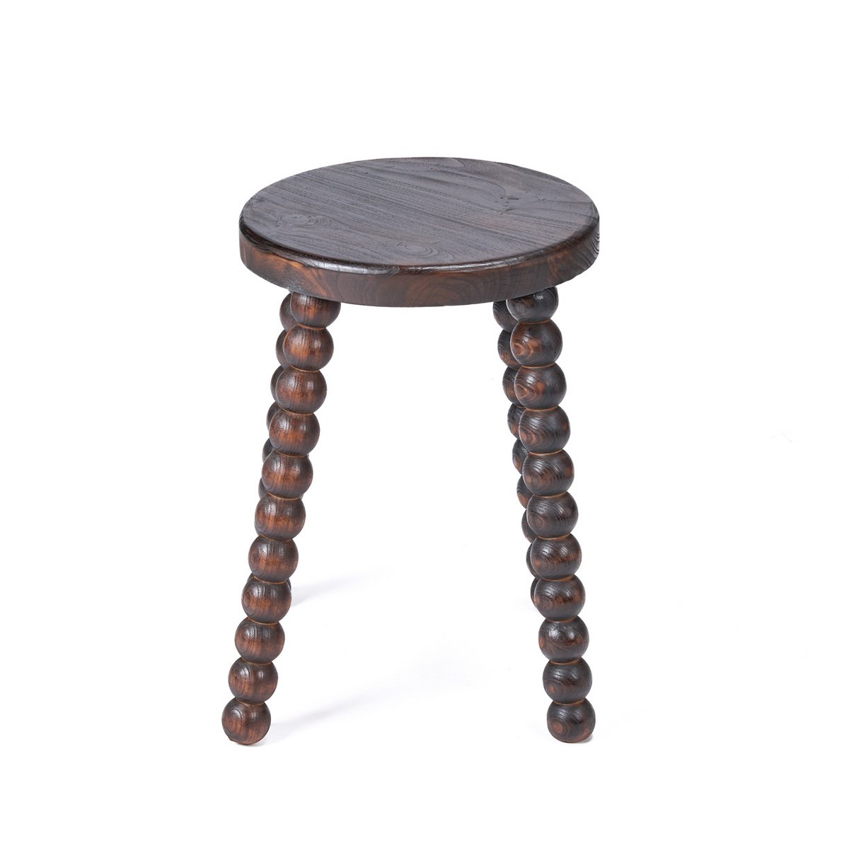 Dango Stool: Dark Walnut Accent Piece | Bazar Bizar – JUGLANA