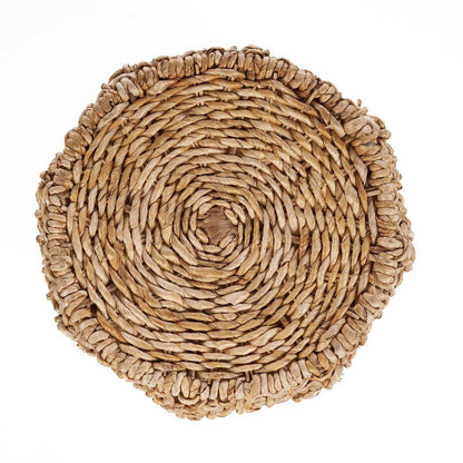 Banana Leaf Stool - Natural Accent Piece
