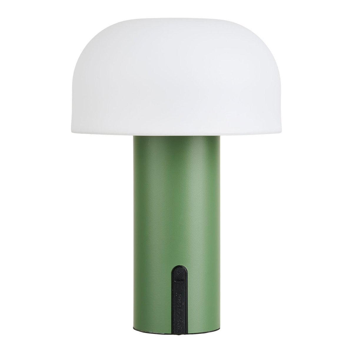 LED Table Lamp – Rechargeable White & Green Accent Light