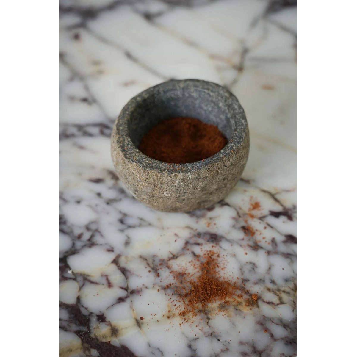 River Stone Bowl – Black Decorative Bowl, Small