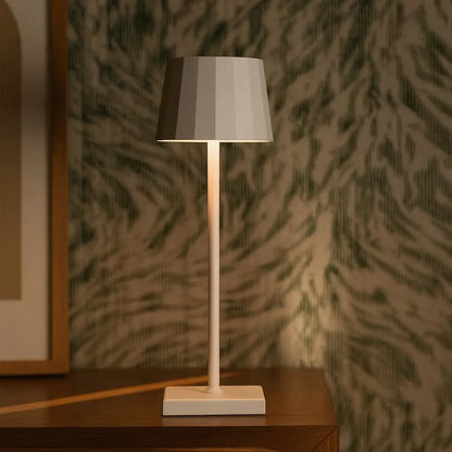 William White Rechargeable Table Lamp | Cordless, Dimmable & 120-Hour Battery Life