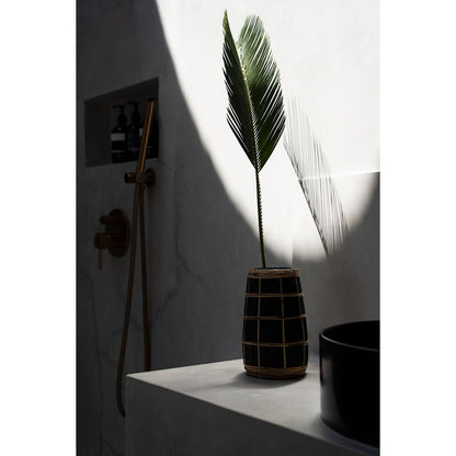 Natural Black Jar - Small Decorative Vase - Nordic Cutie