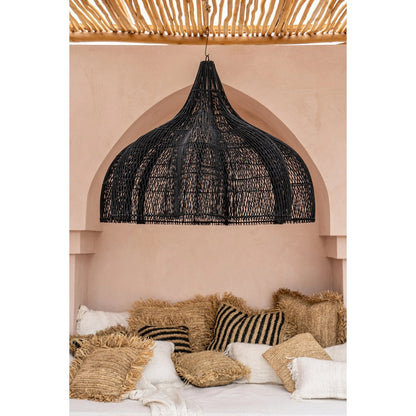 Black Cloud Pendant Lamp - XL Modern Hanging Light Fixture