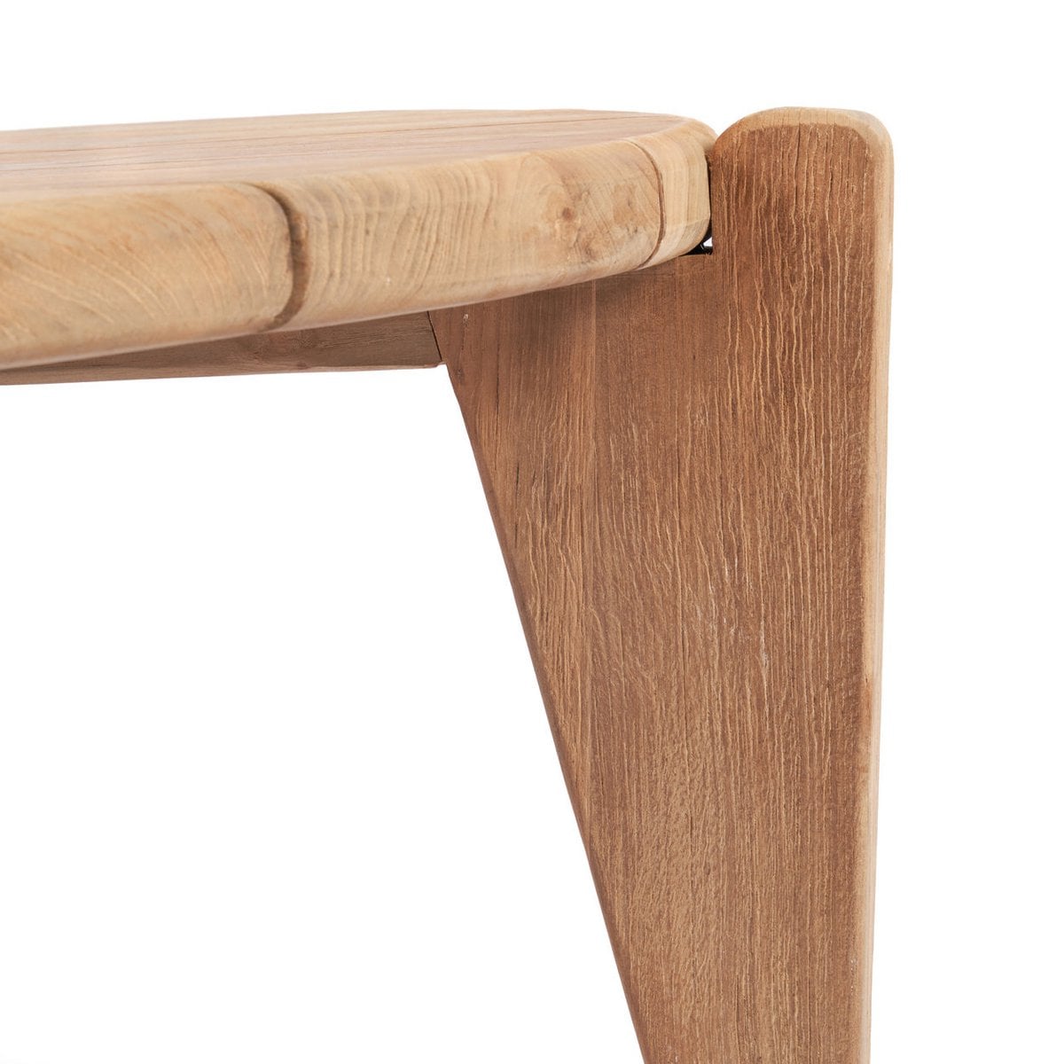 Teak Coffee Table Outdoor - Seseh Three-Leg Design - Medium
