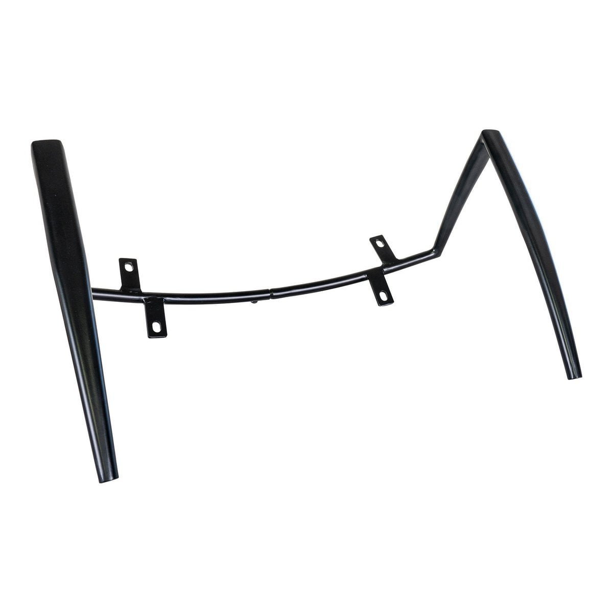Monaco Armrest - Armrest in metal for Monaco dining table chair, black - Set of 2
