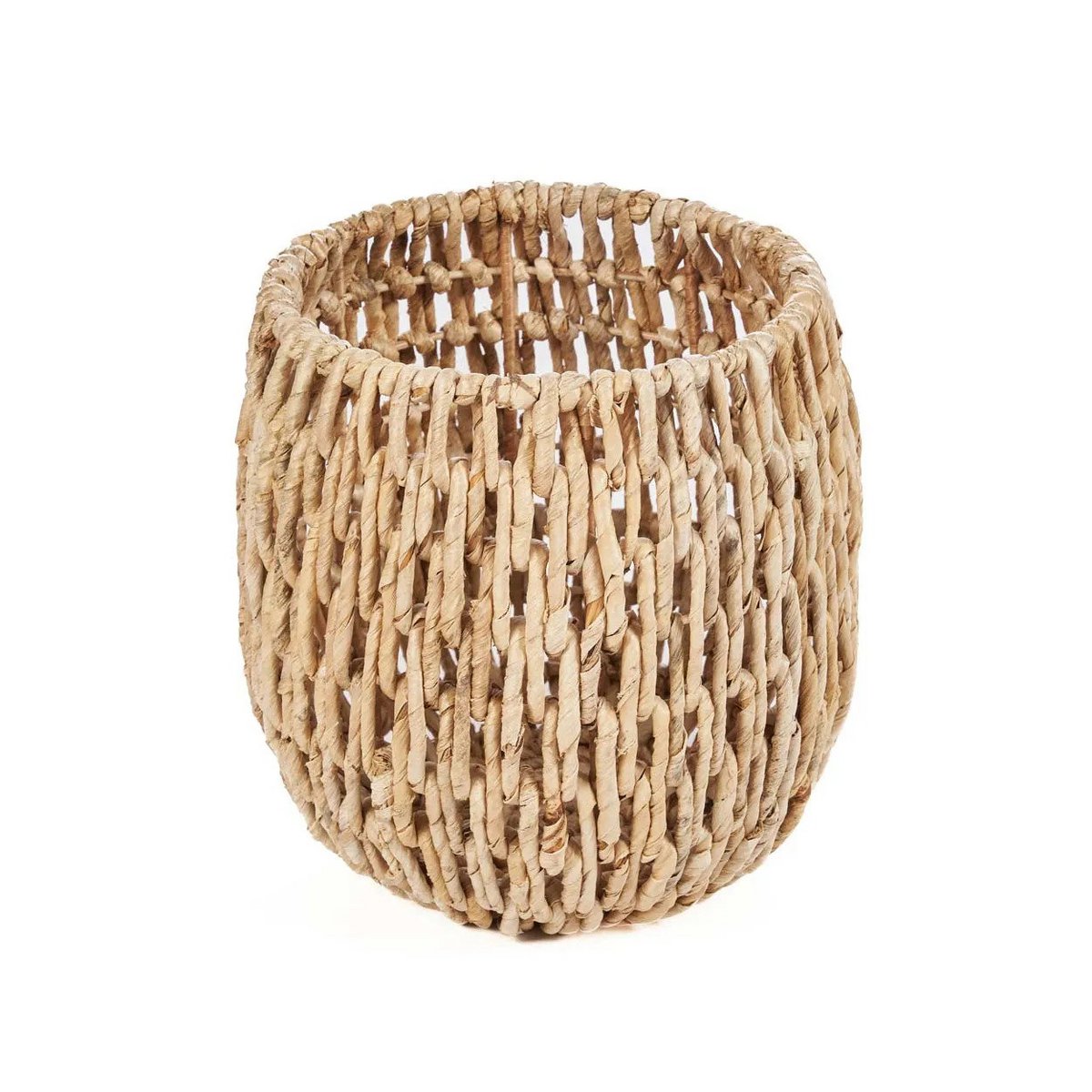 Banana Leaf Storage Basket - Large Natural Woven Basket
