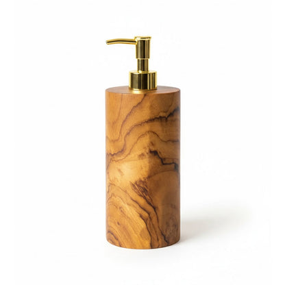 Teak Wooden Soap Dispenser - Natural