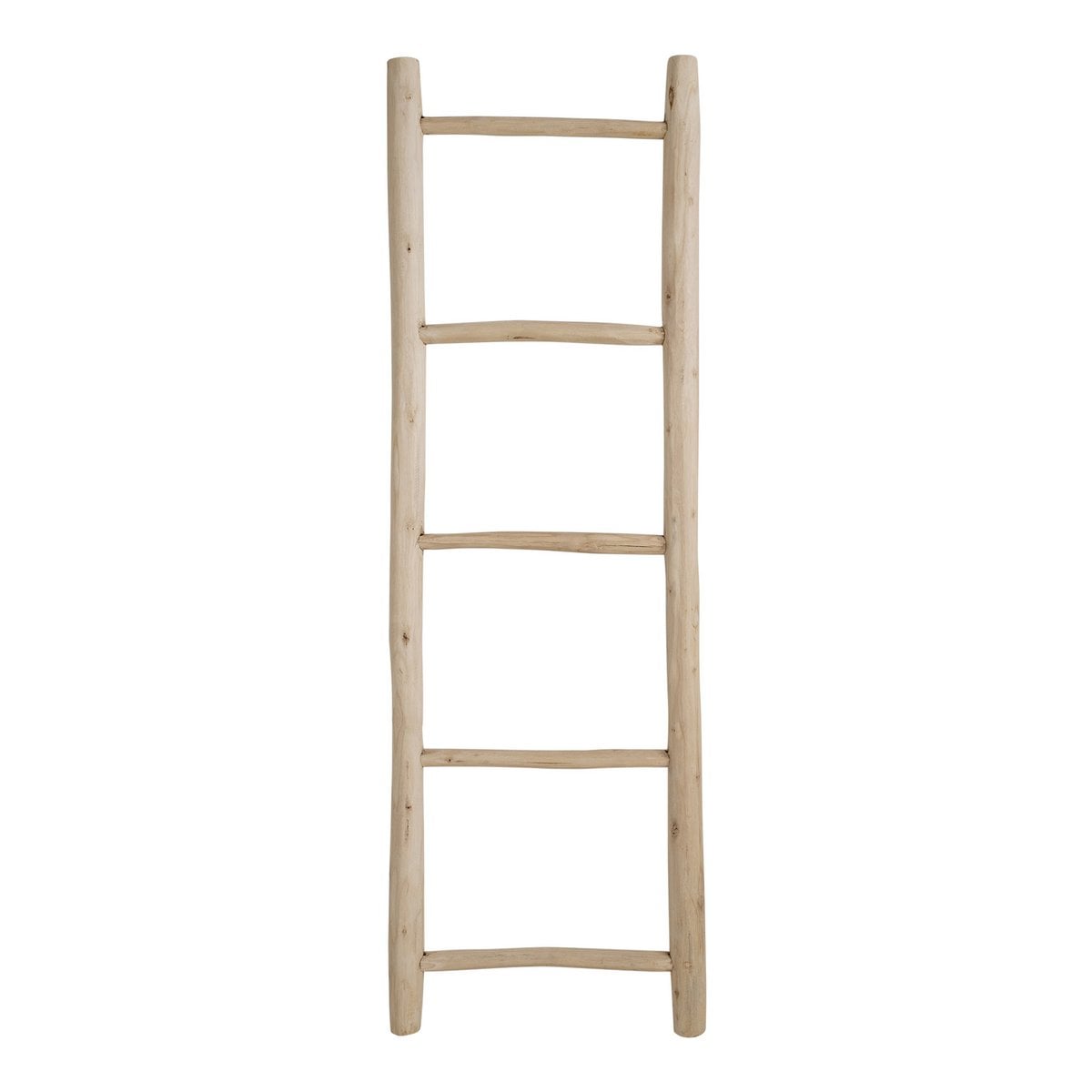 Teak Ladder - Natural Wood Decorative Accent, 50x150cm