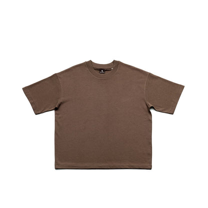 Cotton Glyph T-Shirt - Sustainable Design - Mocha Black - S