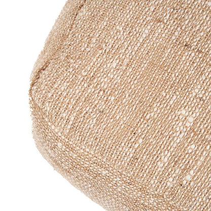 Beige Pouffe Ottoman - The Comfy Pouffe