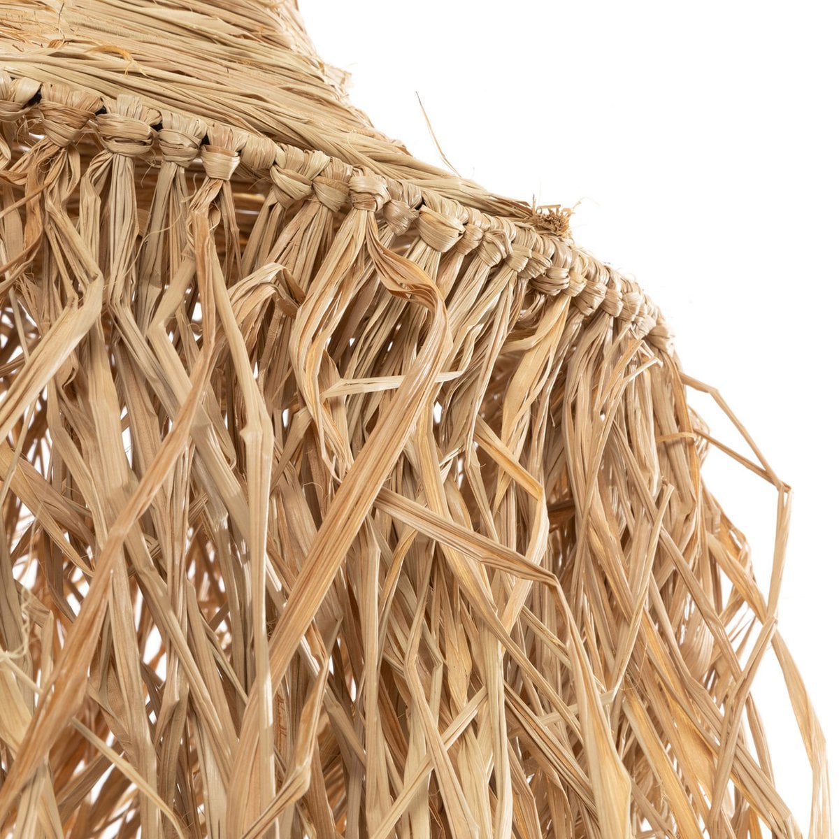 Rattan Pendant Lamp - Natural Woven Light, Handmade Style