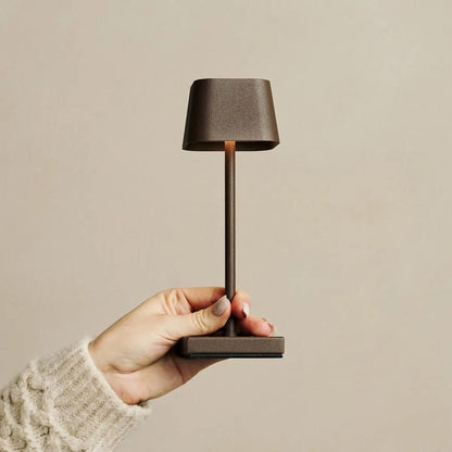 Combi Set Professional | 8 x Sarphati Mini Mocha Brown Rechargeable Table Lamps & 1 x Central Station Charging Station