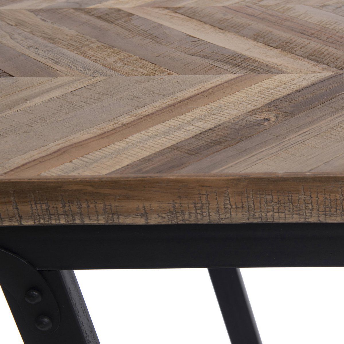 The Herringbone Console - Natural