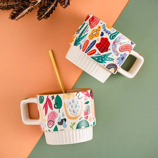 Keramiktasse 'JUGLANA' | Nordisches Design