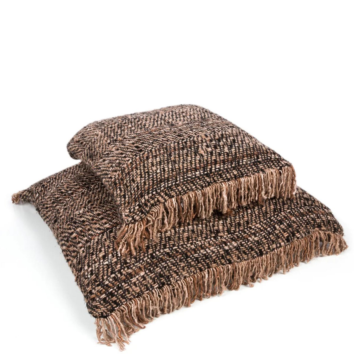 La funda de cojín Oh My Gee - Cobre Negro - 60x60