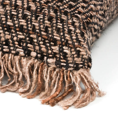 La funda de cojín Oh My Gee - Cobre Negro - 60x60