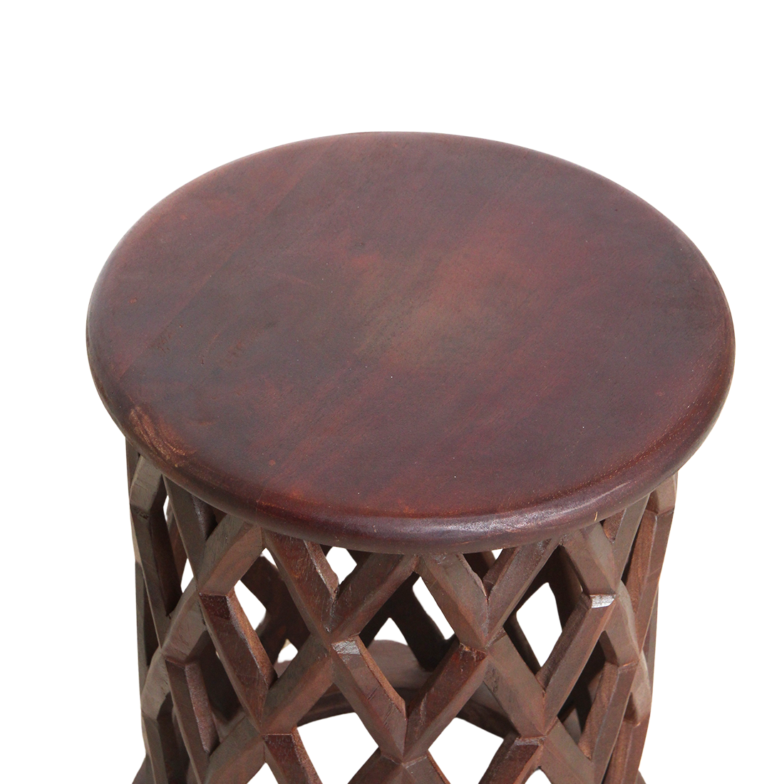 Mango Wood Stool Side Table - Palau Sustainable Design