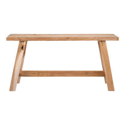 Barcelona Bench - Natural Teak, 90x25x45cm
