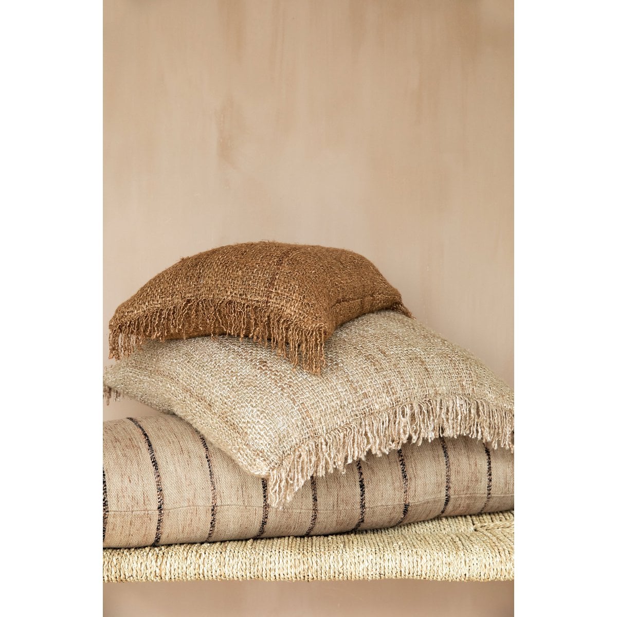 Oh My Gee Cushion Cover - Brown - 40x40