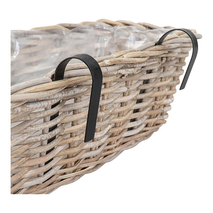 Batu Planters - Kubu, Kubu Rattan, 60x20x23 cm