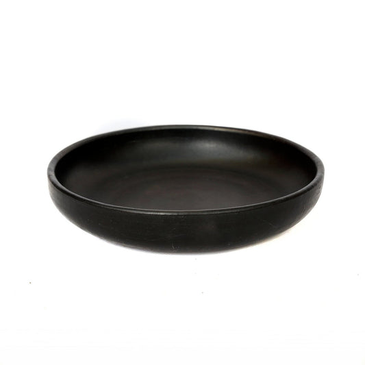 Bazar Bizar Living Scandinavian Bowl – Burnt Black Finish, Medium