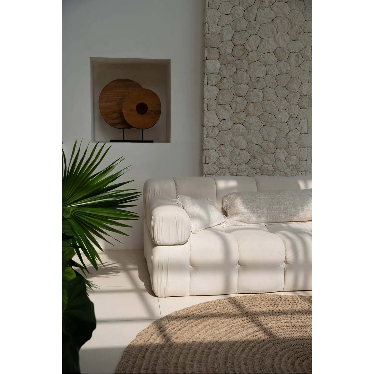 The Oh My Gee Cushion Cover - Cream - 40x40