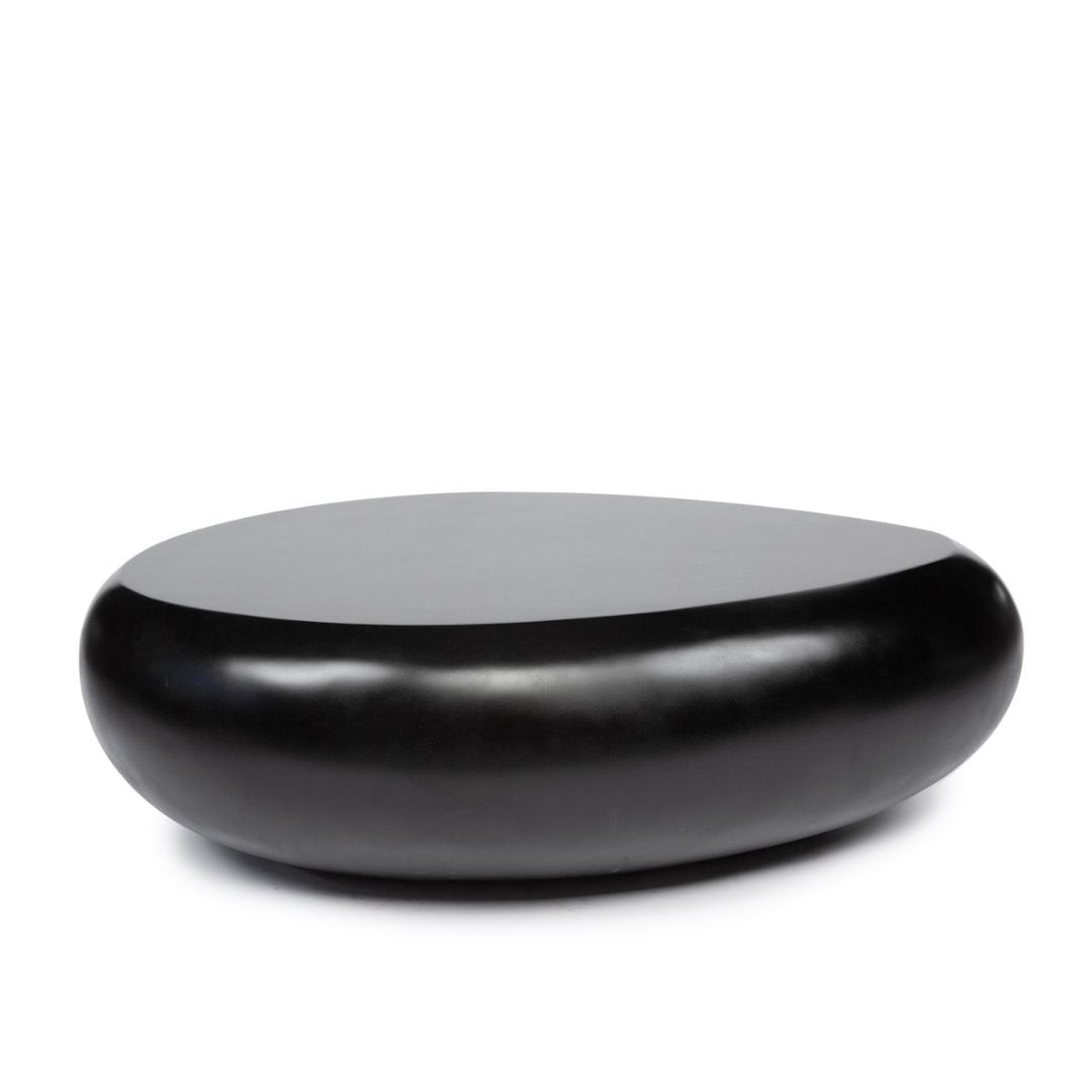 Coffee Table Black Matt - Modern Low Profile Accent