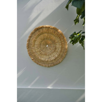 Natural Sisal Wall Decor - Large Sehseh Fiber Art