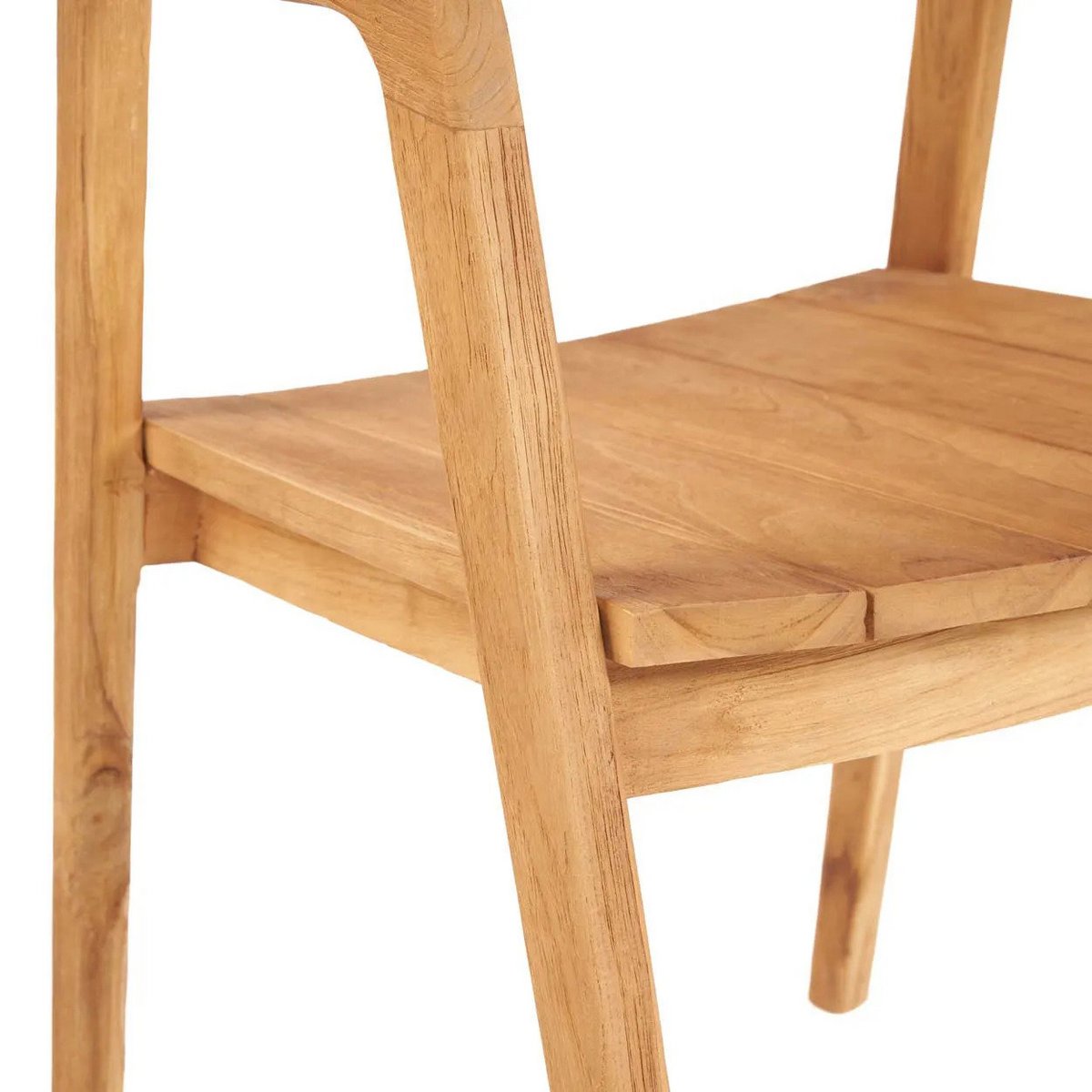 Teak Outdoor Dining Chair - Elegant Nihi Oka Design